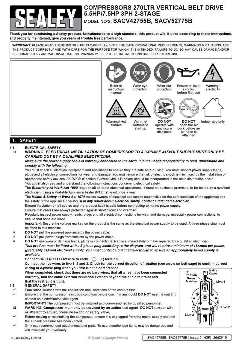 Sealey SAC42755B manual