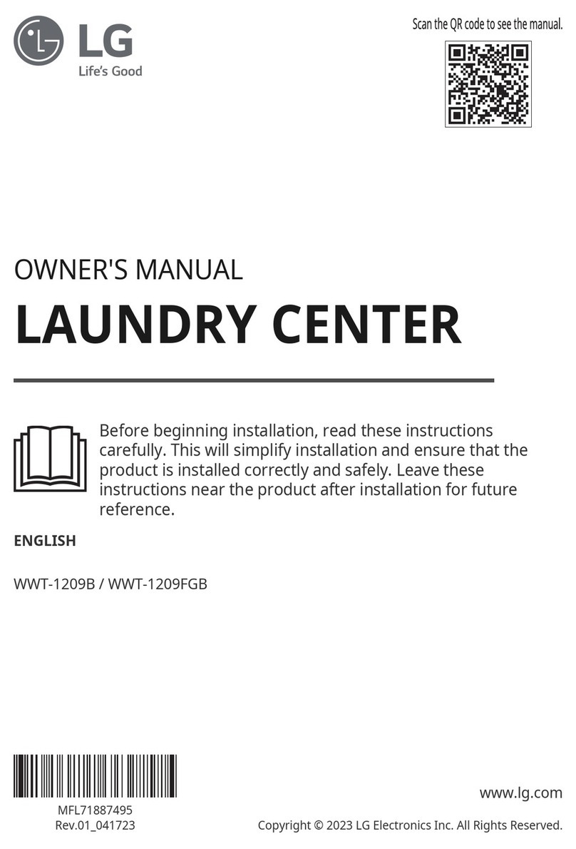 LG WWT-1209B owner's manual