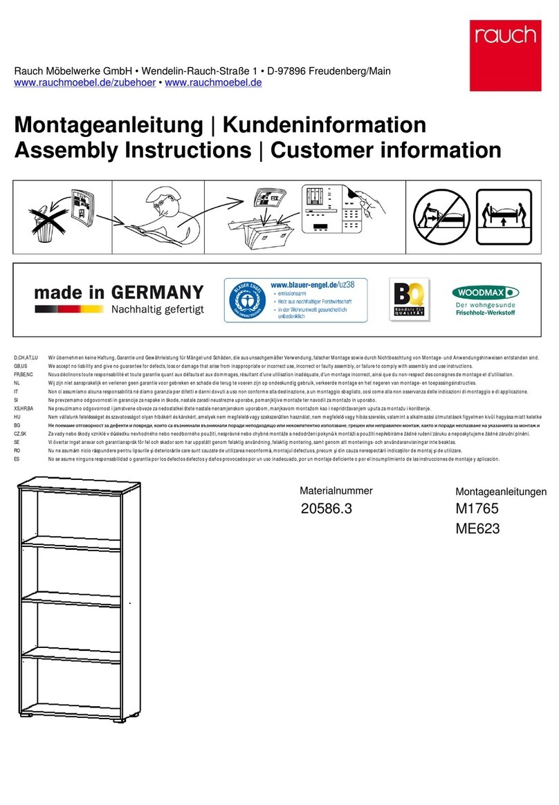 Rauch ME623 Assembly instructions