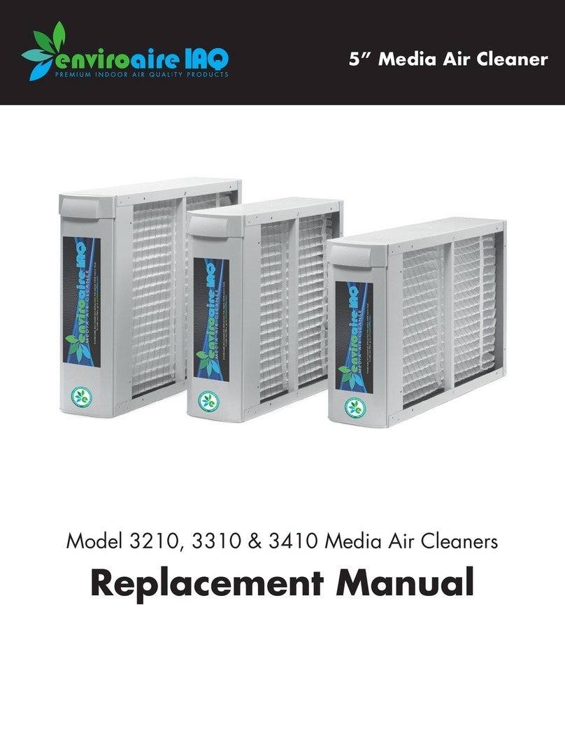 EnviroAire IAQ 3210 Replacement manual