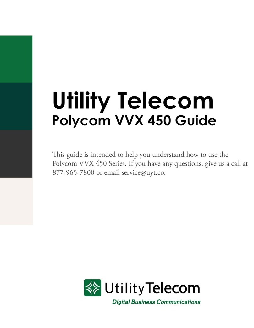 Polycom VVX-450 Series User manual