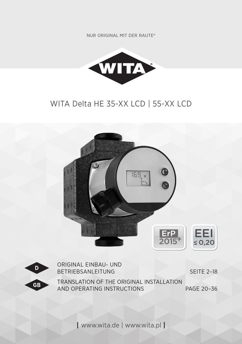 WITA Delta HE 35 LCD Series User manual