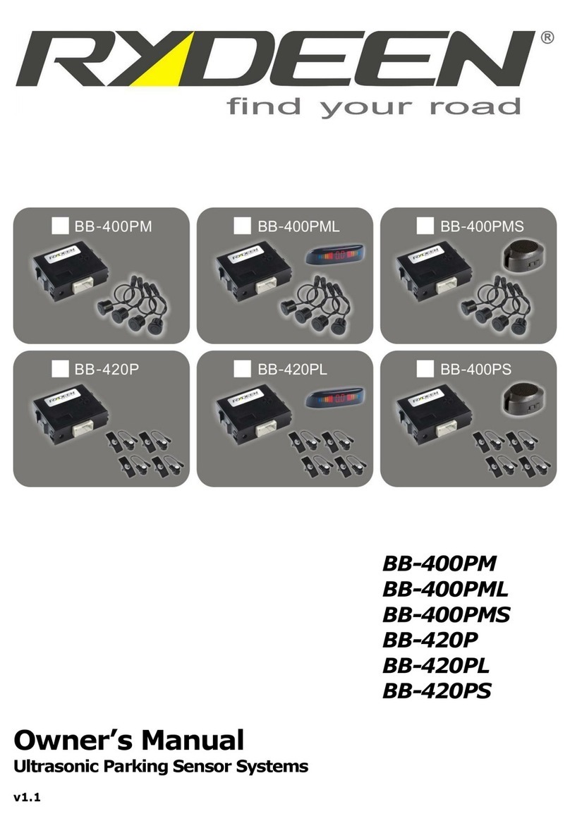 Rydeen BB-400PM User manual