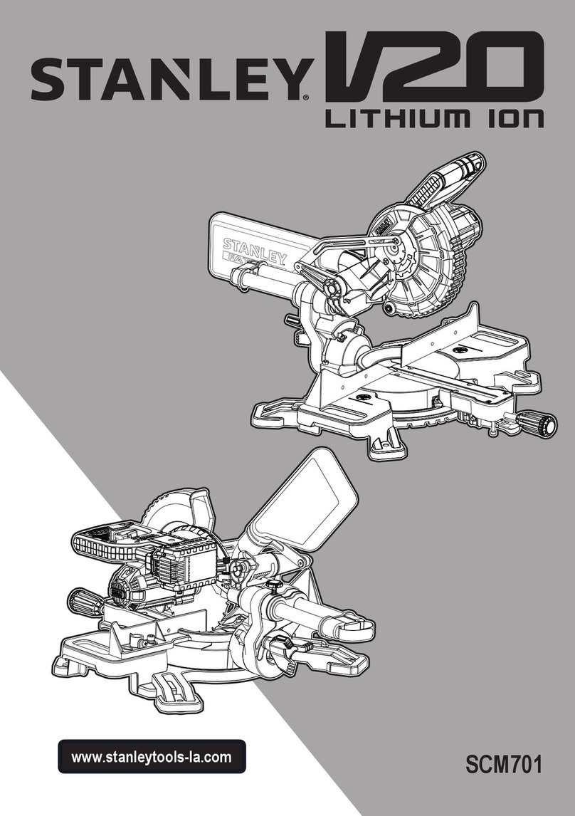 Stanley SCM701 User manual