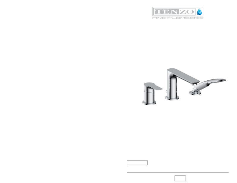 Tenzo GA35-PB-XX Installation manual & users guide