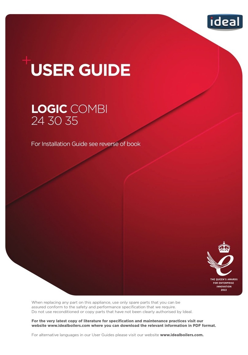 IDEAL LOGIC+ Combi 30 User manual