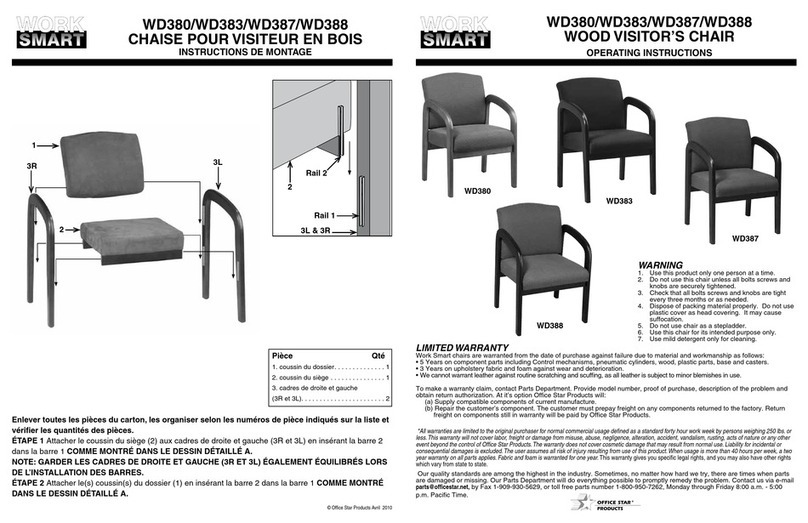 Work Smart WD388 operating instructions
