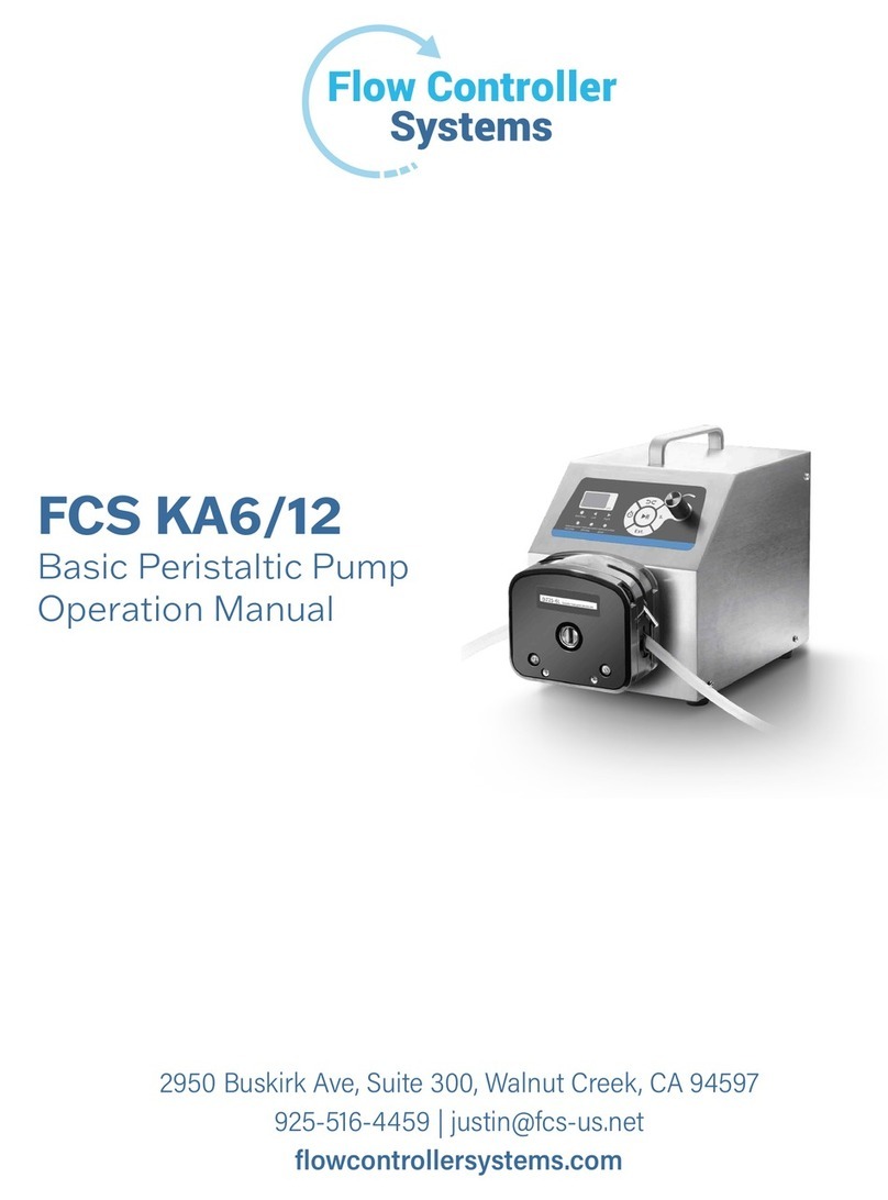Flow Controller Systems FCS KA6/12 User manual