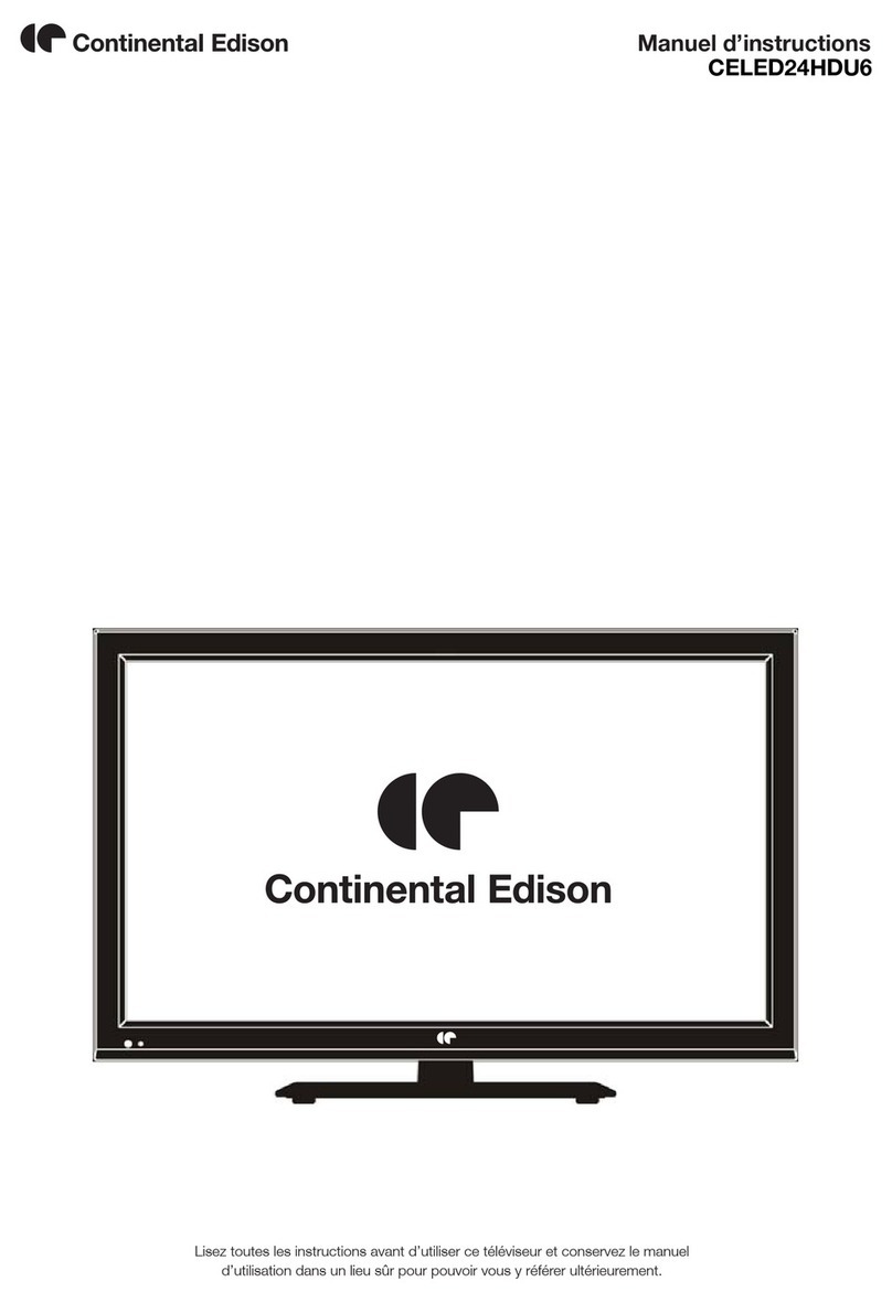 CONTINENTAL EDISON CELED24HDU6 User manual CONTINENTAL EDISON CELED24HDU6 User manual