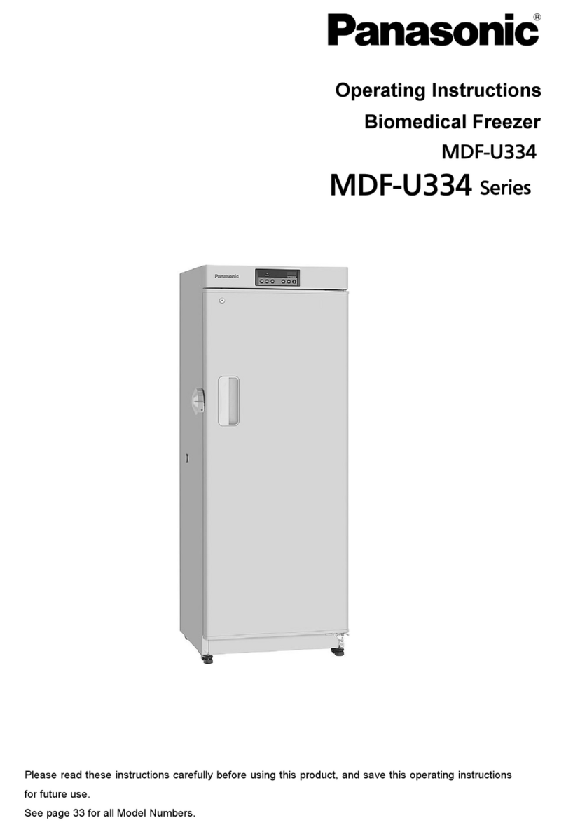 Panasonic MDF-U334 Series operating instructions
