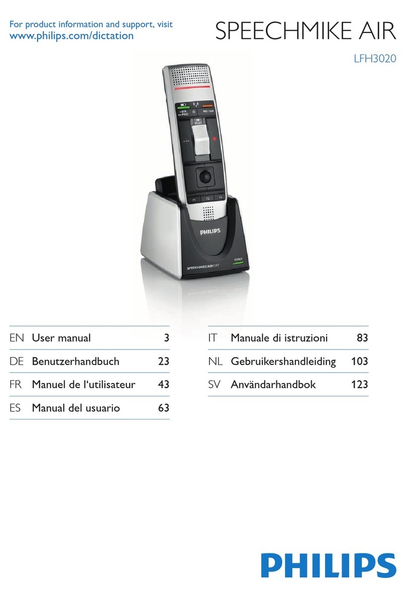 Philips SpeechMike user manual