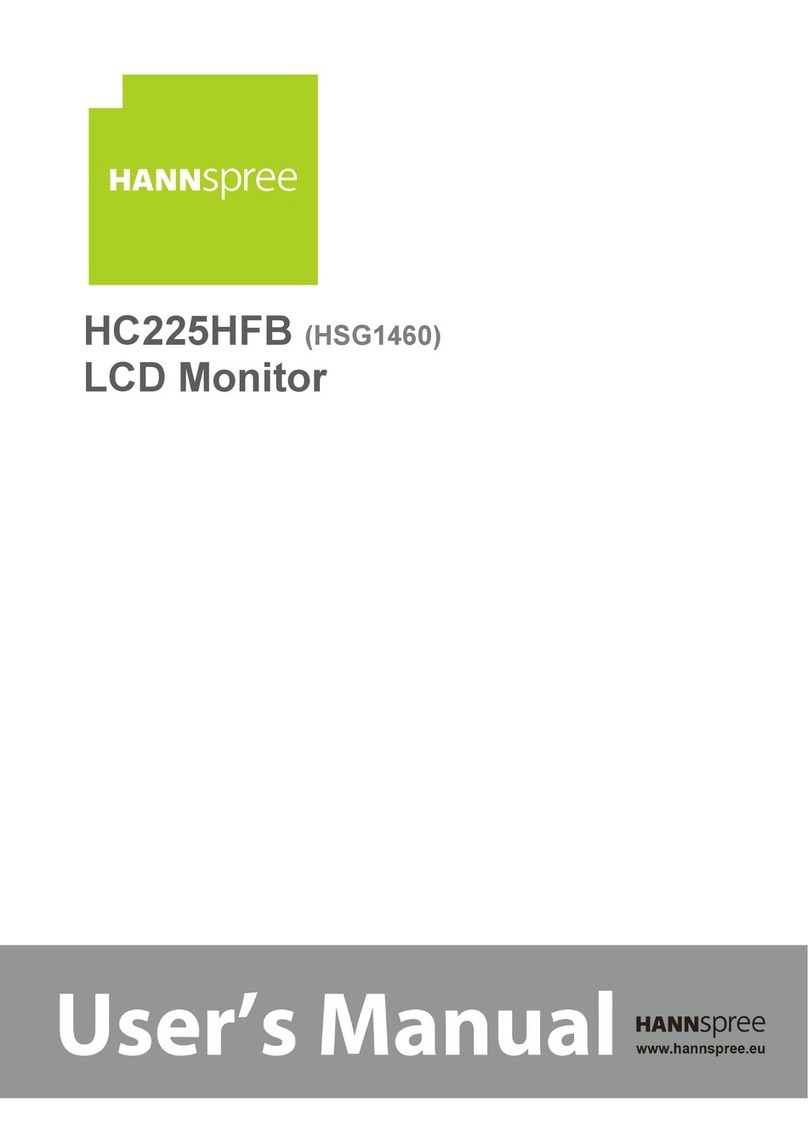 HANNspree HC225HFB User manual