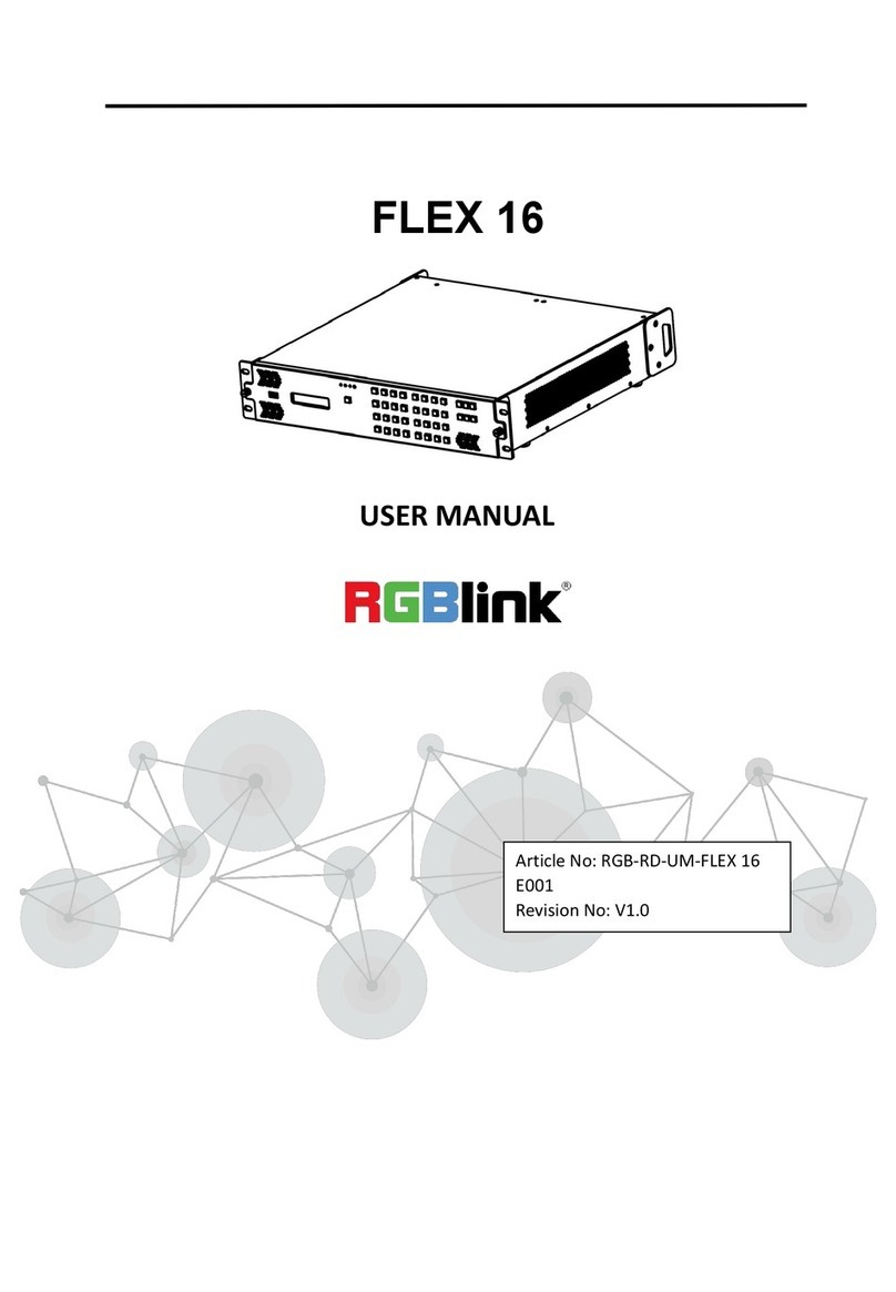 RGBlink FLEX 16 user manual