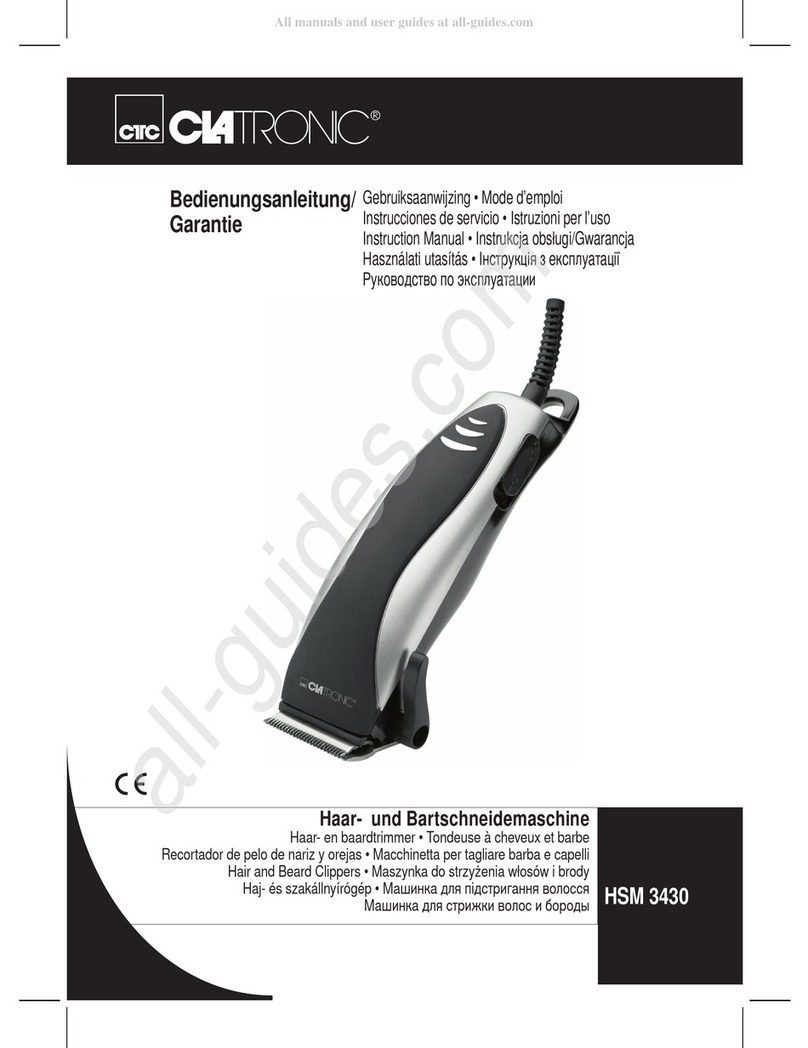 CTC Union CLATRONIC HSM 3430 User manual