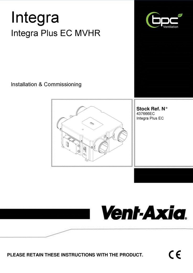 BPC Integra Plus EC MVHR Installation & commissioning