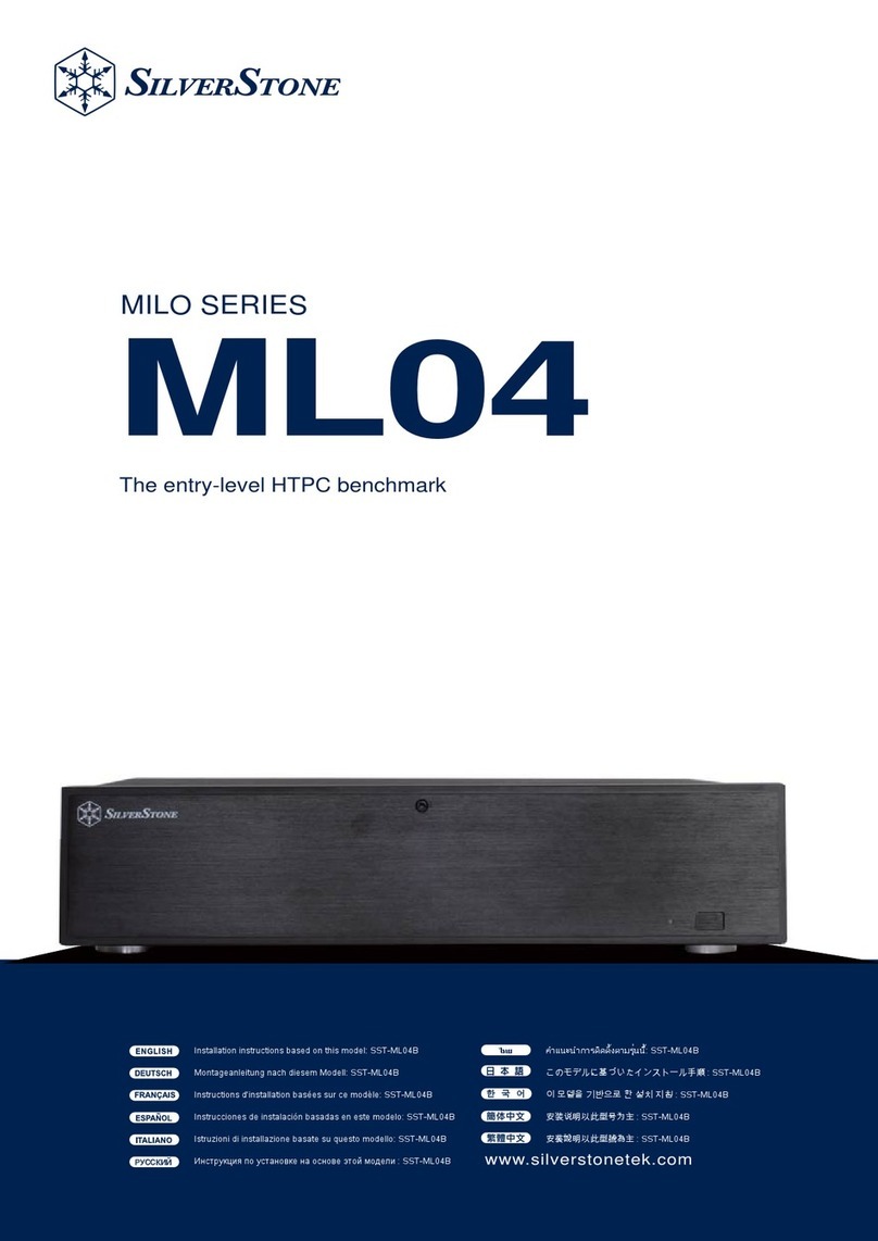 SilverStone MILO Series manual