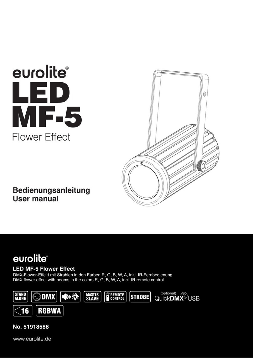 EuroLite LED MF-5 User manual