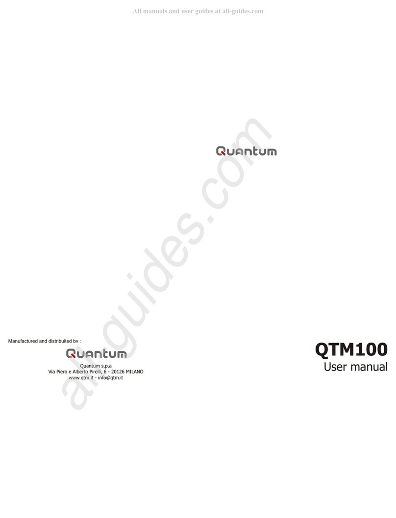 Quantum QTM100 user manual