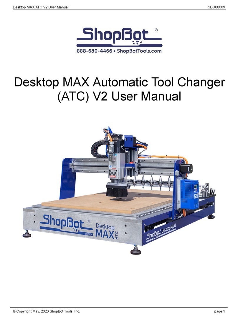 ShopBot Desktop MAX ATC V2 User manual