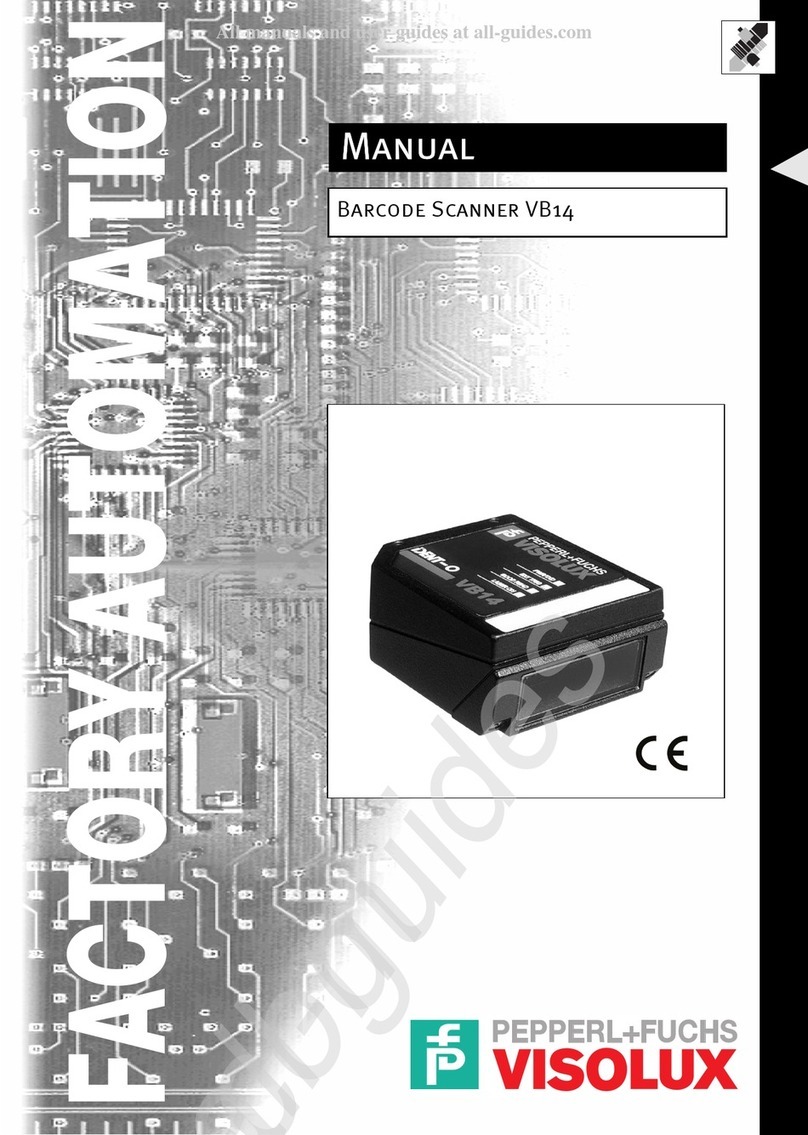 Pepperl+Fuchs VISOLUX VB14 User manual