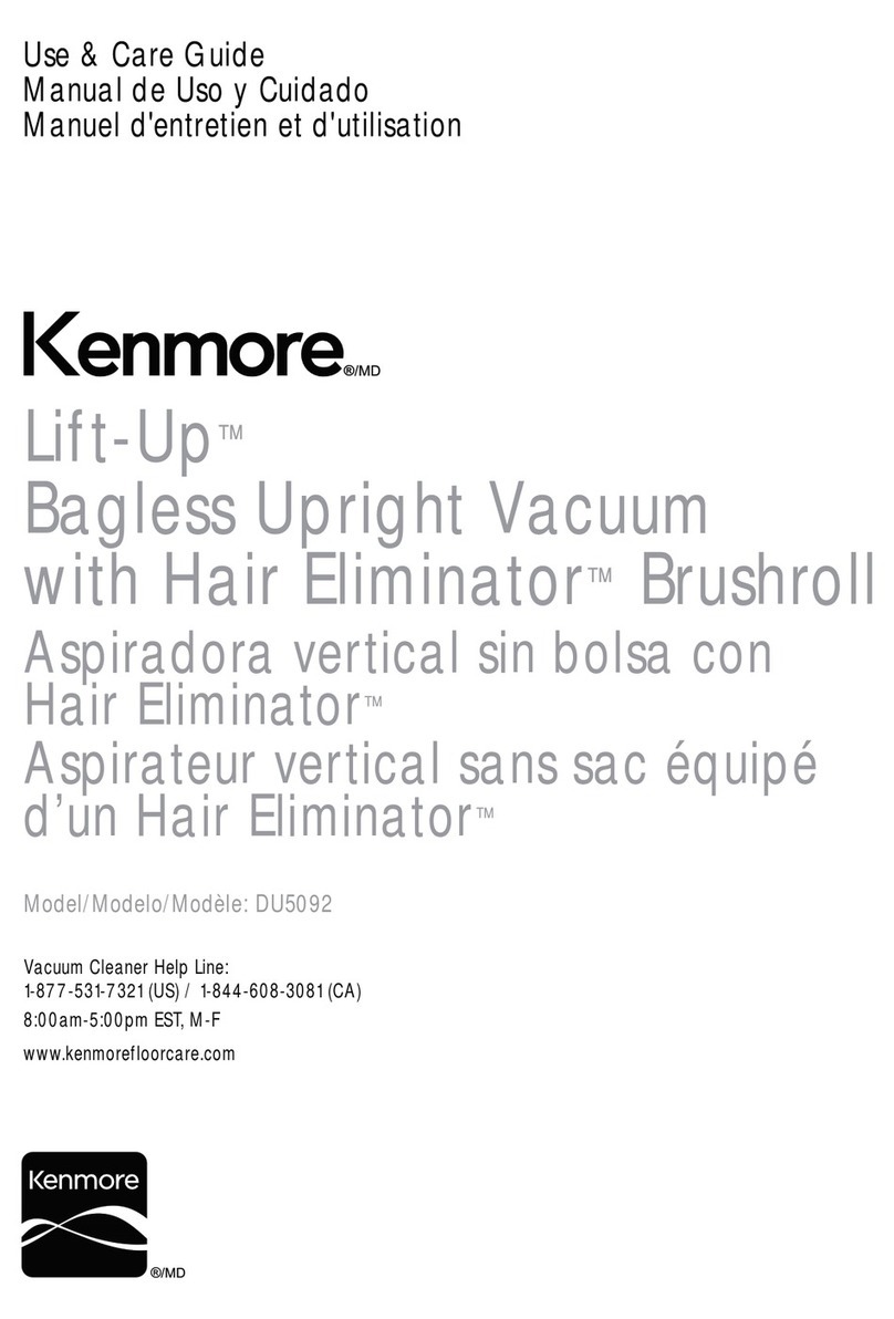 Kenmore Lift-Up DU5092 User manual
