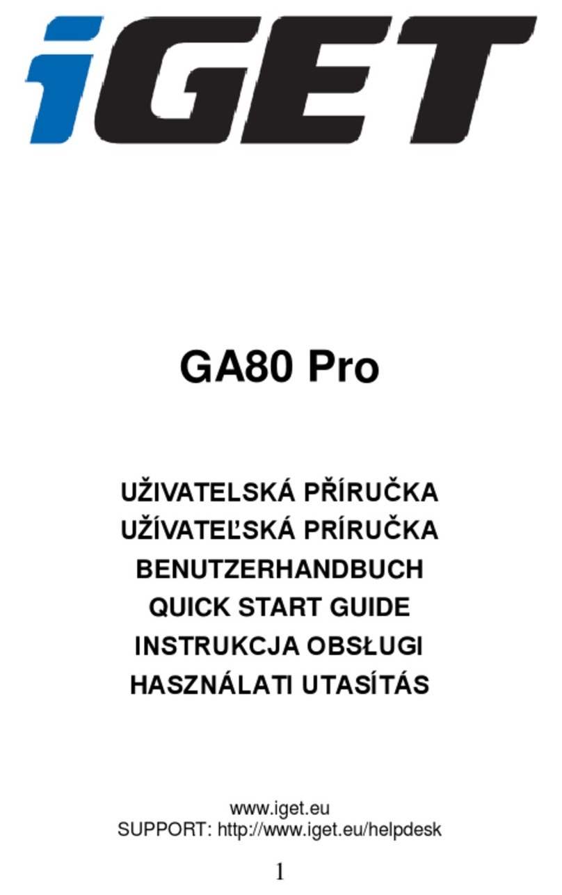 Iget GA80 Pro quick start guide