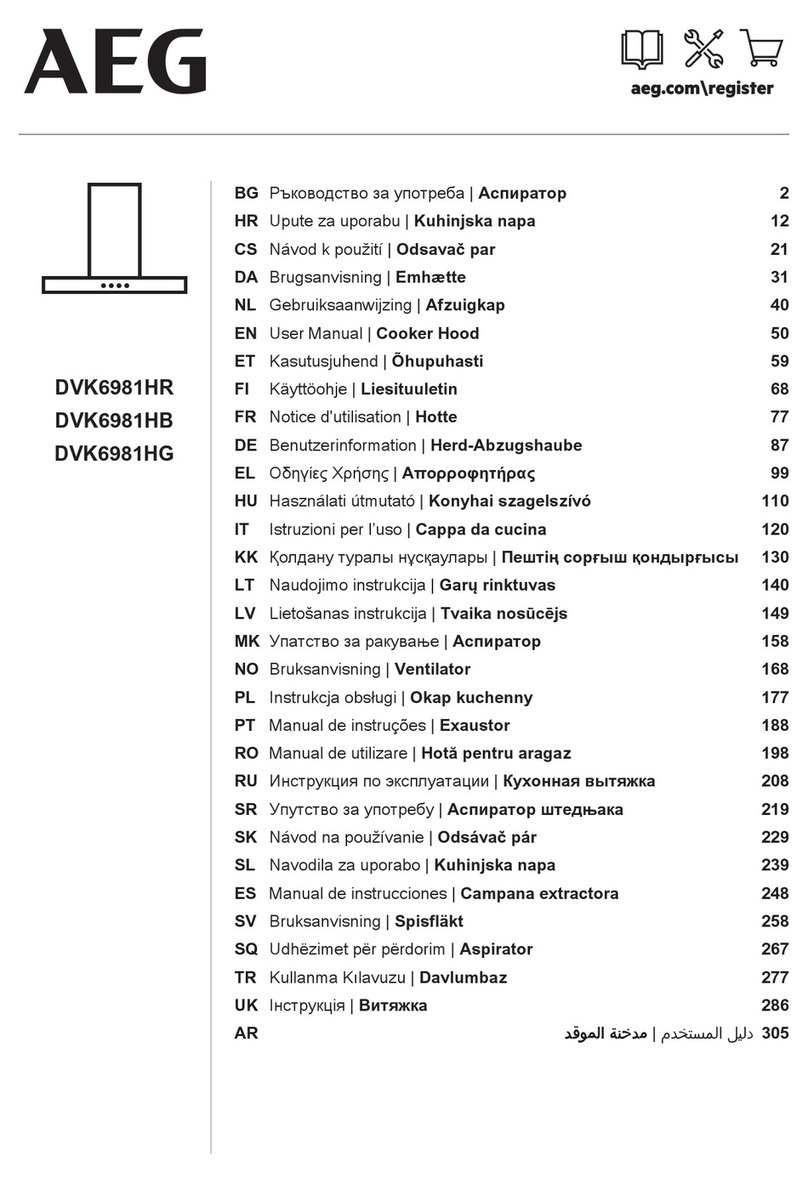 AEG DVK6981HB user manual