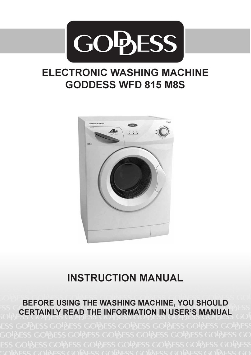 Goddess WFD 815 M8S instruction manual