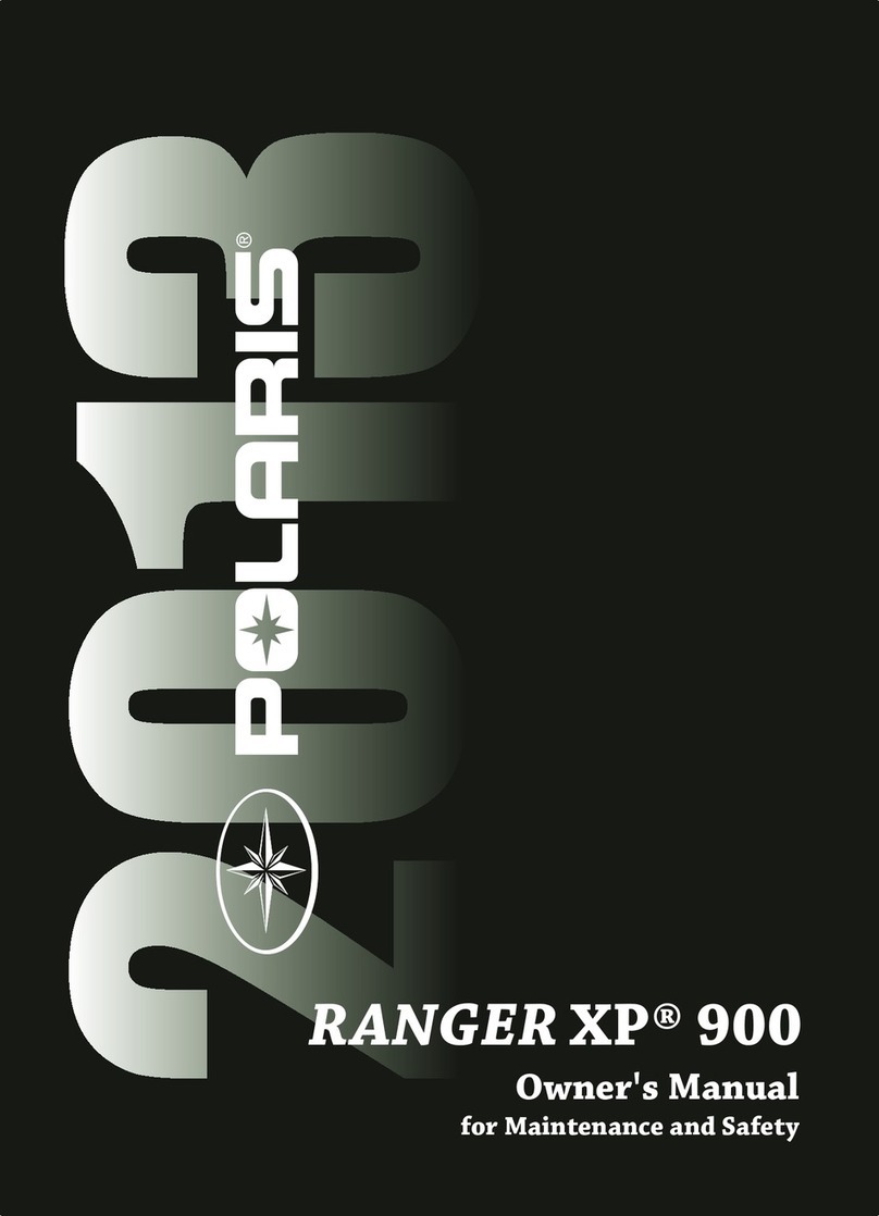 Polaris RANGER XP 900 2013 User manual Polaris RANGER XP 900 2013 User manual