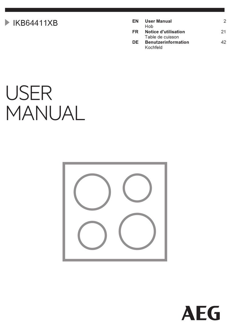 AEG IKB64411XB User manual