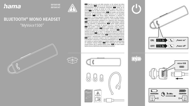Hama 00184146 manual