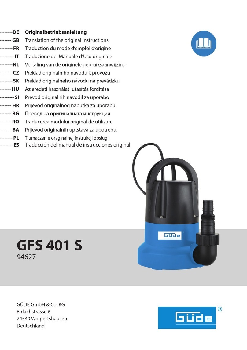 Gude GFS 401 S User manual