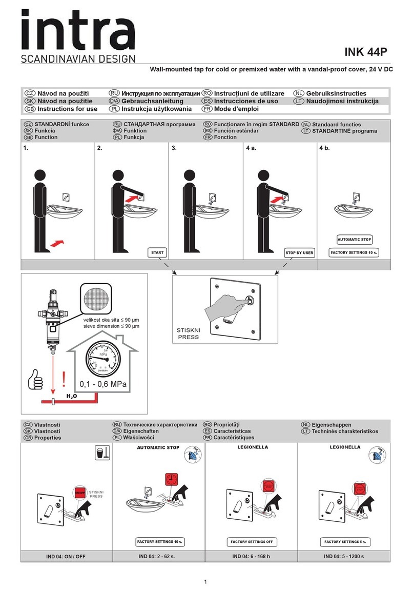 Intra INK 44P User manual