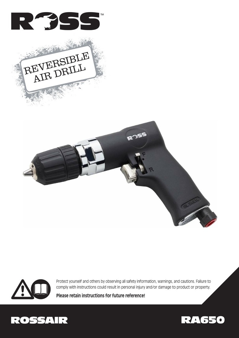 Ross RA650 instructions