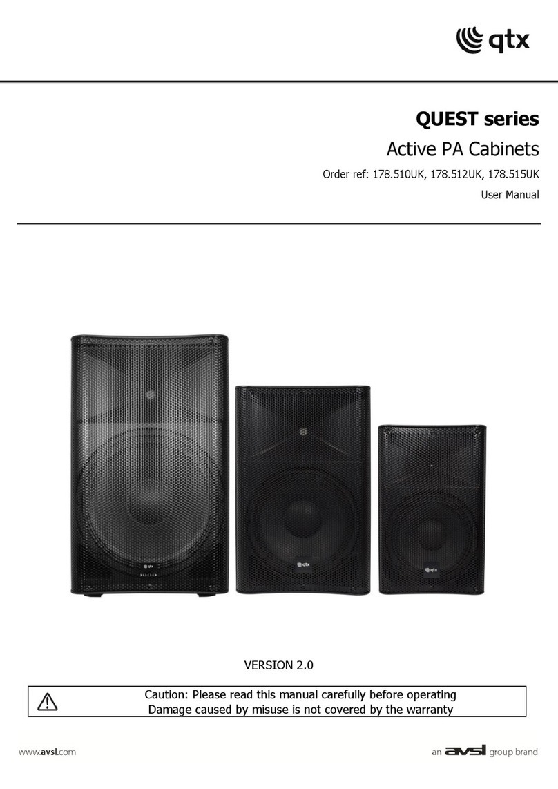 Qtx QUEST Series user manual