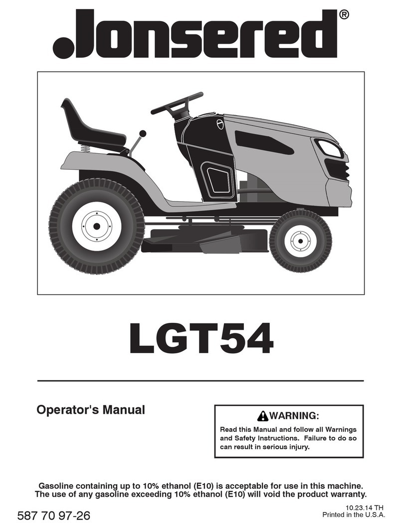 Jonsered LGT54 Operator's manual