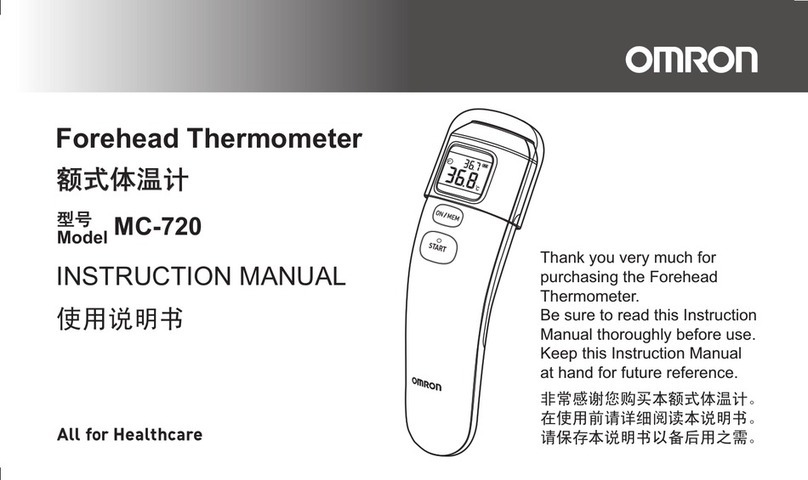 Omron MC-720 User manual Omron MC-720 User manual