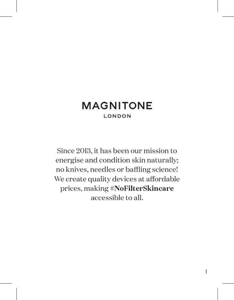 Magnitone Vibra-Sonic BAREFACED3 User manual