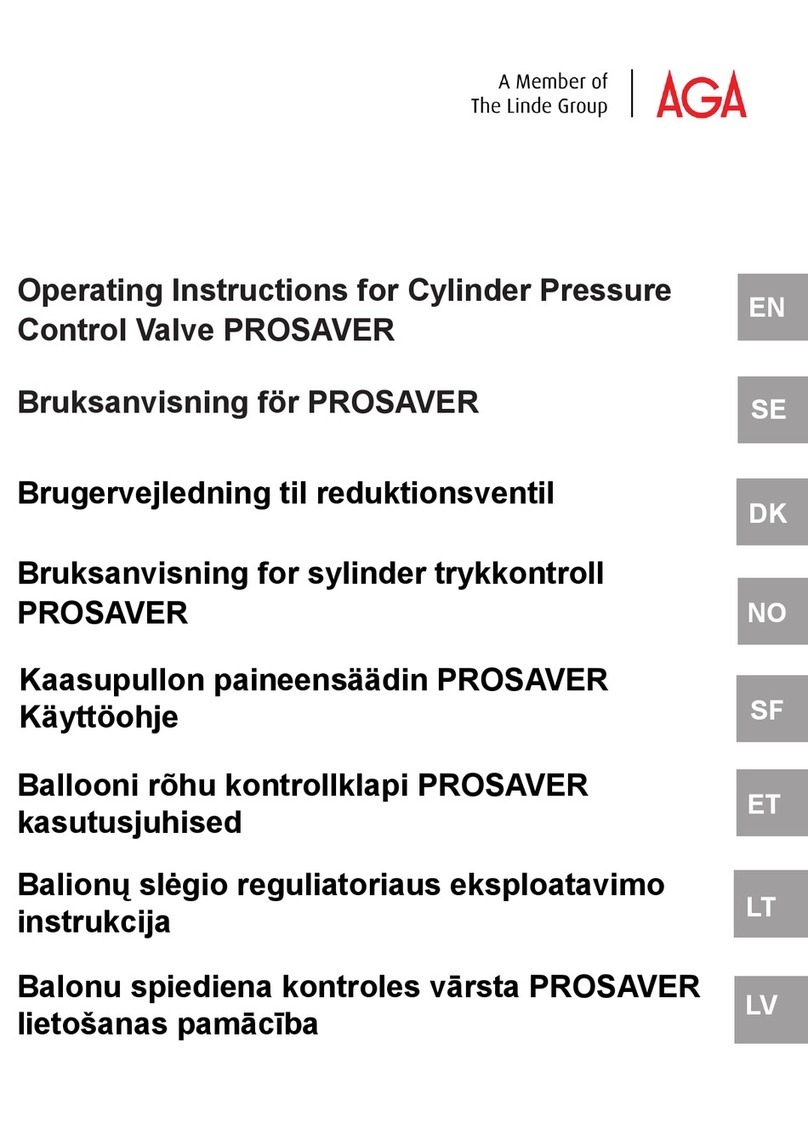 AGA PROSAVER User manual