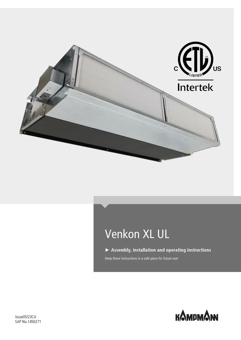 Kampmann Venkon XL UL Assembly instructions