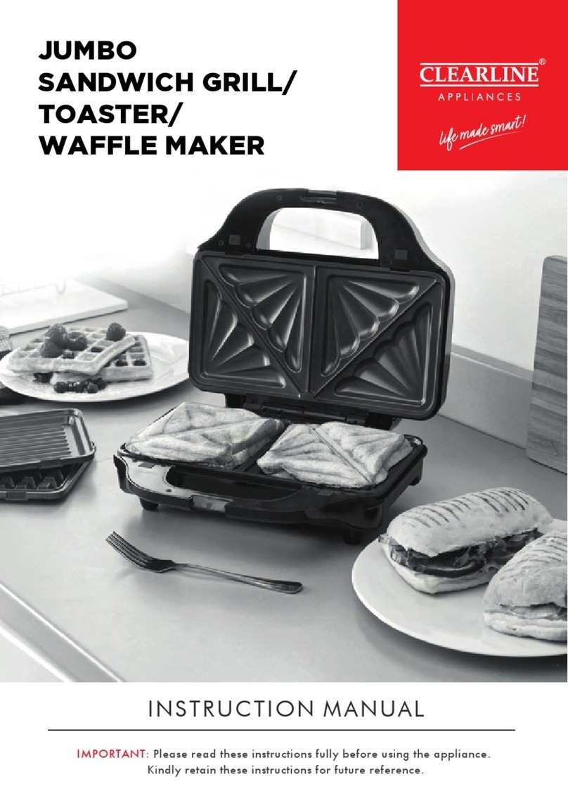 Clearline JUMBO instruction manual