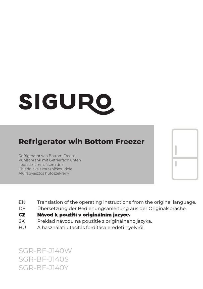 SIGURO SGR-BF-J140W Translation of the operating instructions