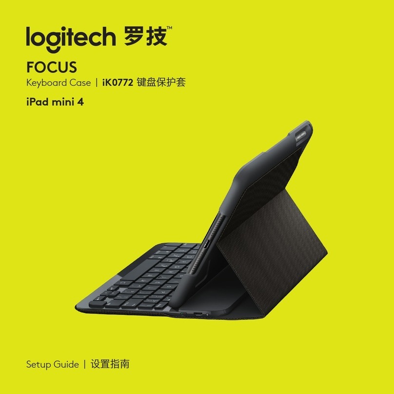 Logitech FOCUS iK0772 User manual