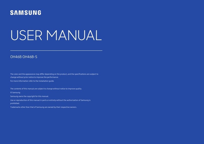 Samsung OH46B-S User manual