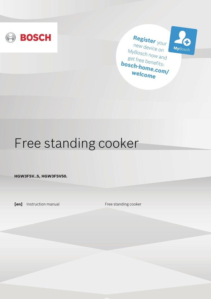 Bosch HGW3FSV S User manual