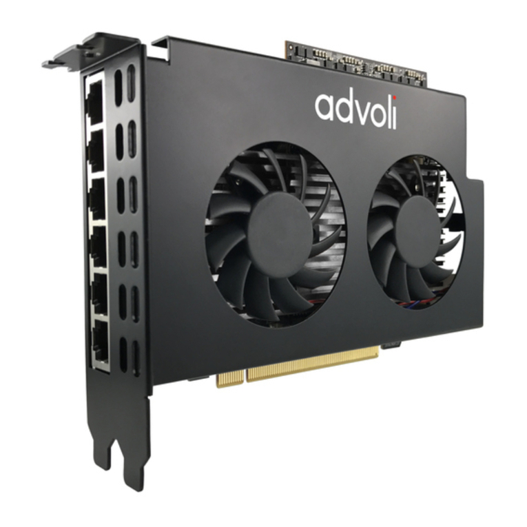 Advoli TA4E DISTANCE quick start guide