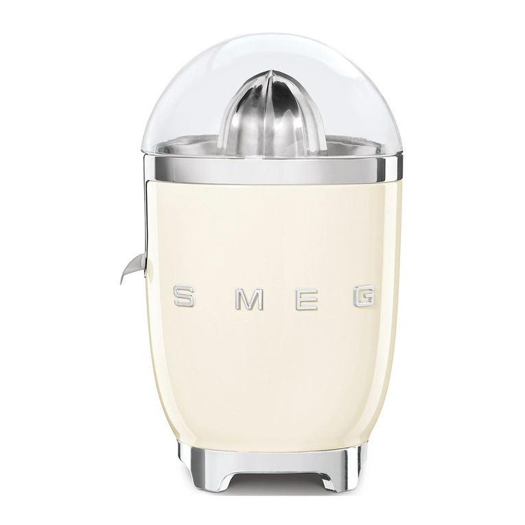Smeg CJF01 user manual