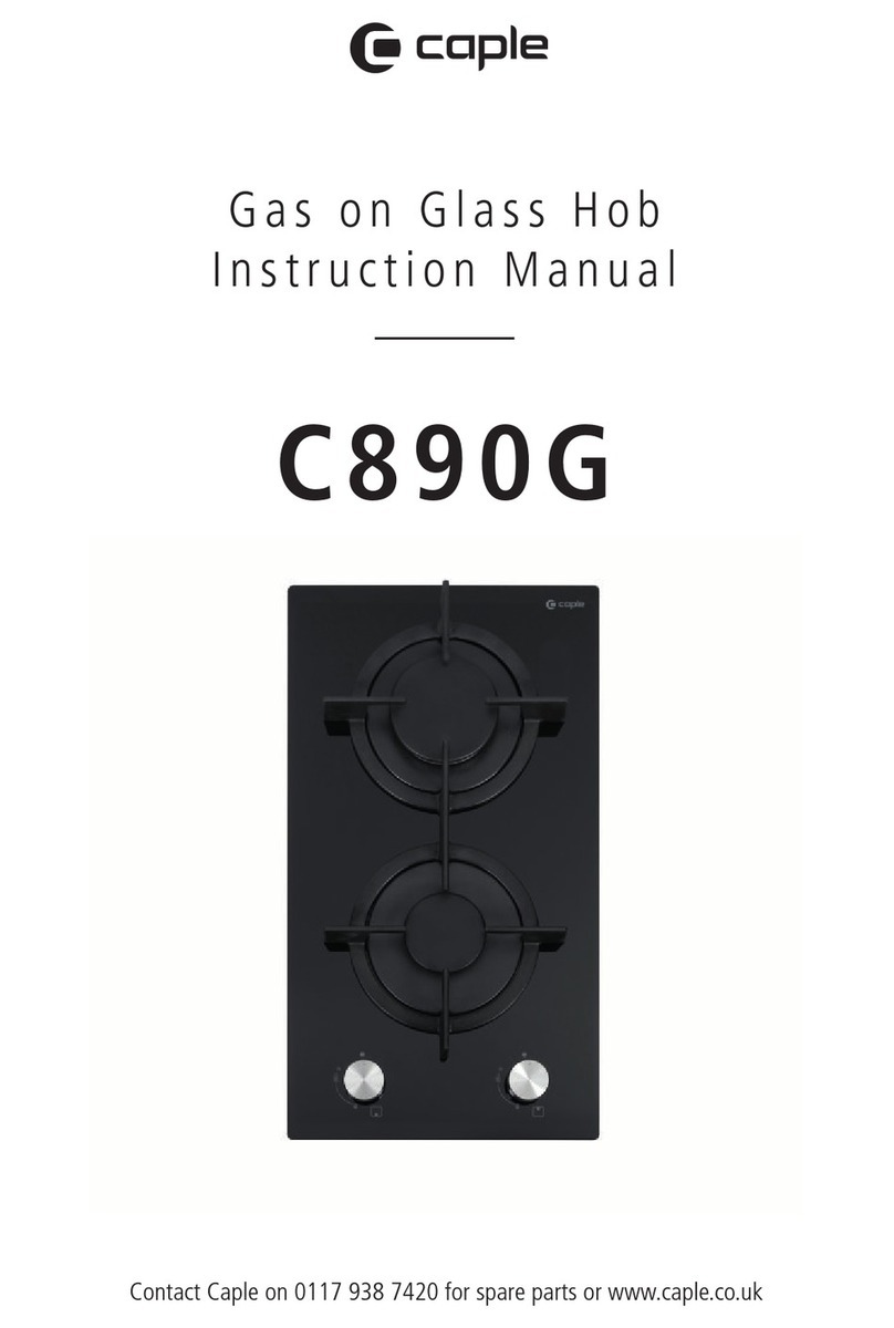 Caple C890G User manual