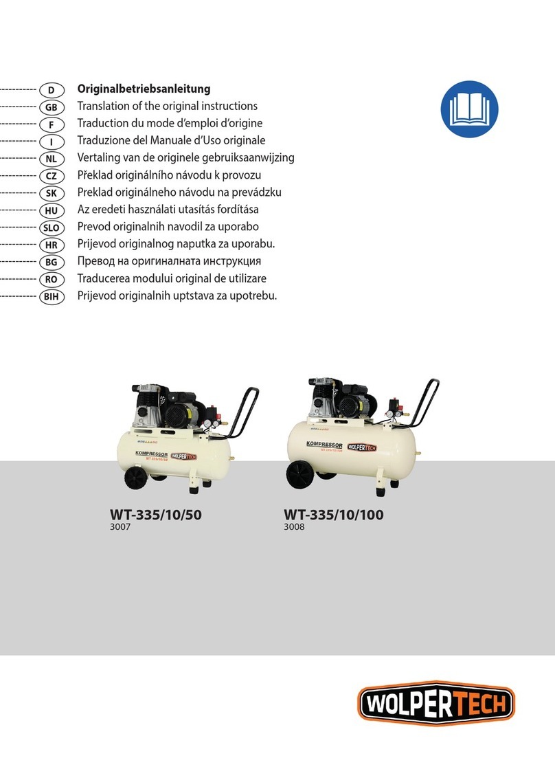 Wolpertech WT-335/10/50 Translation of the original instructions