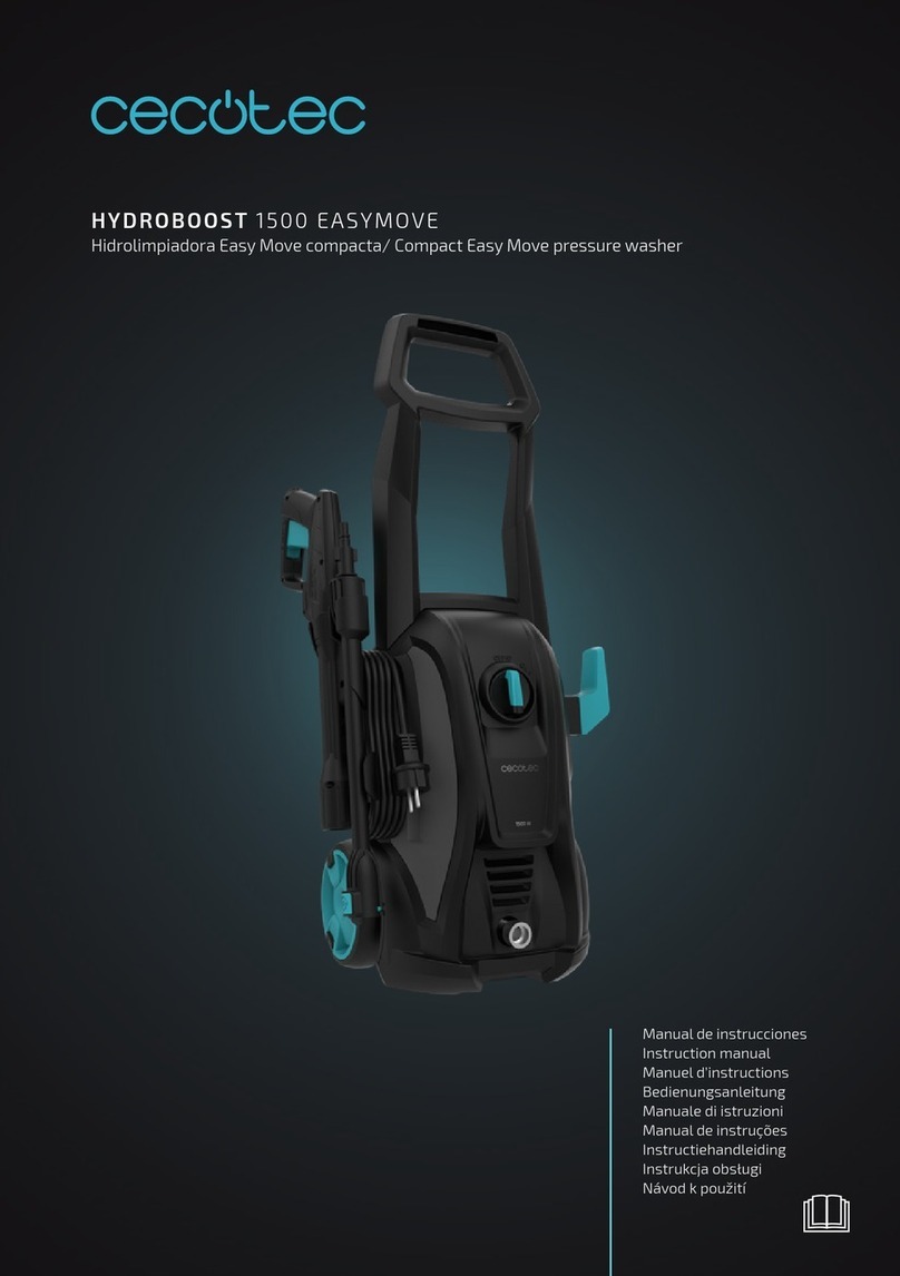 cecotec HYDROBOOST 1500 EASYMOVE instruction manual